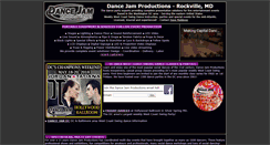 Desktop Screenshot of dancejamproductions.com